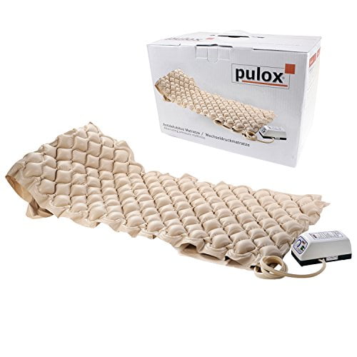 Pulox Antidekubitus Matratze / Wechseldruckmatratze Auflagesystem mit Pumpe Anti Dekubitus -
