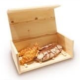 Zirbenholzbrotdose