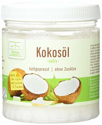 Danlee Kokosnussöl, kaltgepresst - nativ, 1er Pack (1 x 500 ml) -