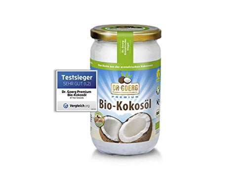 Dr. Goerg Premium Bio-Kokosöl, 1er Pack (1 x 200 ml) -