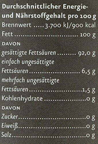 Ölmühle Solling Bio Kokosöl im Bügel-Glas 1000ml - 