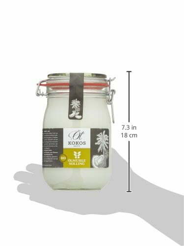 Ölmühle Solling Bio Kokosöl im Bügel-Glas 1000ml - 