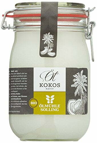 Ölmühle Solling Bio Kokosöl im Bügel-Glas 1000ml -