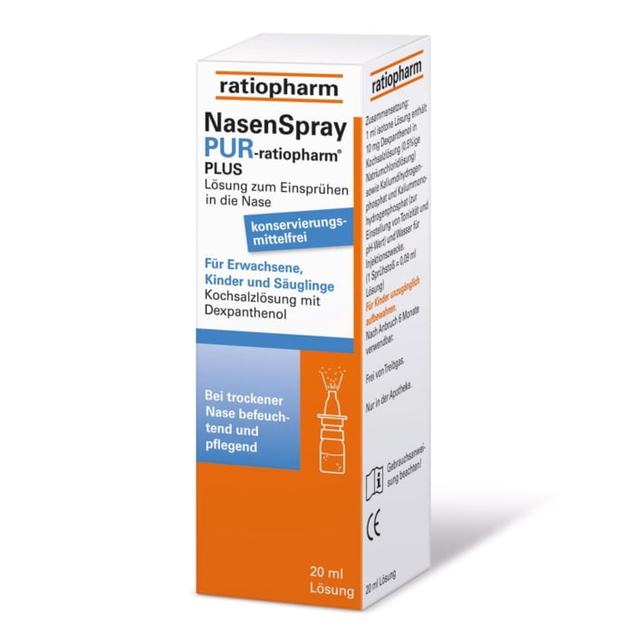 Nasenspray pur Ratiopharm plus