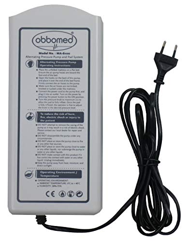 ObboMed MA-6100EU Antidekubitus Matratze, Wechseldruckmatratze mit Pumpe - 5