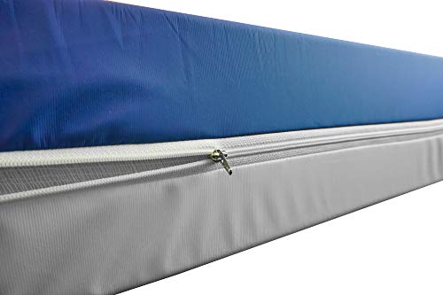 Premium Pflegematratze 90x200cm - Standard für die Heimpflege - 14cm Höhe - Dekubitus Prophylaxe - Made in Germany - 90 x 200cm - 3