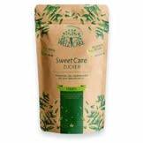SweetCare Kristall-Zucker ist der natürlicher Zuckerersatz mit Erythrit und Stevia im 1 Kg Beutel - 1