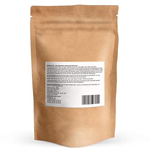 Bambussalz fein gemahlen - 100 g - gebranntes Meersalz (Speisesalz) - 100% reines Naturprodukt - Original koreanischer Bambussalz - pH-Wert von 10 - natürlicher Herstellungsprozess - 2